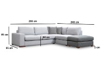 Угловой диван Atelier Del Sofa Loop 2 фото №11 — интернет-магазин Desire.md