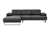 Угловой диван Atelier Del Sofa Mustang Small Left Anthracite фото №5 — интернет-магазин Desire.md