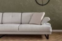 Угловой диван Atelier Del Sofa Mustang Small Left Beige фото №5 — интернет-магазин Desire.md