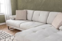 Угловой диван Atelier Del Sofa Mustang Small Right Beige фото №8 — интернет-магазин Desire.md