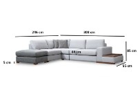 Угловой диван Atelier Del Sofa Loop 3 фото №14 — интернет-магазин Desire.md