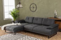 Угловой диван Atelier Del Sofa Mustang Large Left Anthracite фото №3 — интернет-магазин Desire.md
