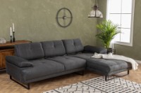 Угловой диван Atelier Del Sofa Mustang Large Right Antracite фото №3 — интернет-магазин Desire.md