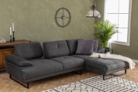Угловой диван Atelier Del Sofa Mustang Large Right Antracite фото №4 — интернет-магазин Desire.md