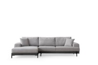 Угловой диван Atelier Del Sofa Eti Black Left Grey фото №6 — интернет-магазин Desire.md