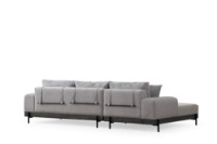 Угловой диван Atelier Del Sofa Eti Black Left Grey фото №8 — интернет-магазин Desire.md