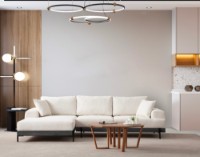 Угловой диван Atelier Del Sofa Eti Black Left White