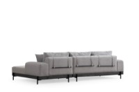 Угловой диван Atelier Del Sofa Eti Black Right Grey фото №8 — интернет-магазин Desire.md