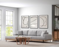 Угловой диван Atelier Del Sofa Eti Oak Left Grey фото №2 — интернет-магазин Desire.md