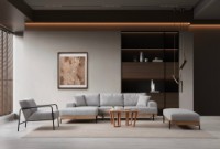 Угловой диван Atelier Del Sofa Eti Oak Left Grey фото №5 — интернет-магазин Desire.md