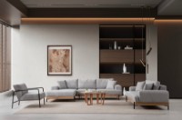 Угловой диван Atelier Del Sofa Eti Oak Left Grey фото №6 — интернет-магазин Desire.md