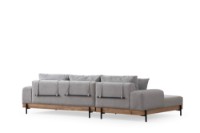Угловой диван Atelier Del Sofa Eti Oak Left Grey фото №9 — интернет-магазин Desire.md