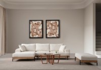 Угловой диван Atelier Del Sofa Eti Oak Left White фото №5 — интернет-магазин Desire.md