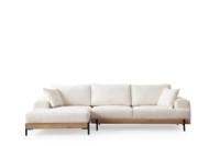 Угловой диван Atelier Del Sofa Eti Oak Left White фото №7 — интернет-магазин Desire.md