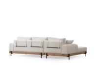Угловой диван Atelier Del Sofa Eti Oak Left White фото №9 — интернет-магазин Desire.md