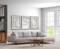 Угловой диван Atelier Del Sofa Eti Oak Right Grey фото №2 — интернет-магазин Desire.md