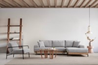 Угловой диван Atelier Del Sofa Eti Oak Right Grey фото №3 — интернет-магазин Desire.md