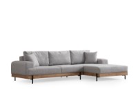 Угловой диван Atelier Del Sofa Eti Oak Right Grey фото №9 — интернет-магазин Desire.md