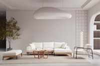 Угловой диван Atelier Del Sofa Eti Oak Right White фото №5 — интернет-магазин Desire.md
