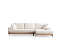 Угловой диван Atelier Del Sofa Eti Oak Right White фото №7 — интернет-магазин Desire.md