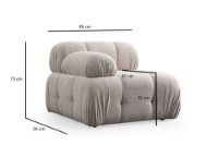 Угловой диван Atelier Del Sofa Petite 3 Cream фото №9 — интернет-магазин Desire.md