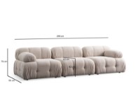 Угловой диван Atelier Del Sofa Petite 3 Cream фото №11 — интернет-магазин Desire.md