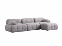 Угловой диван Atelier Del Sofa Petite 3 Light Grey фото №5 — интернет-магазин Desire.md
