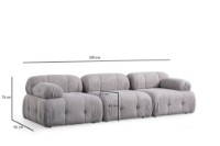 Угловой диван Atelier Del Sofa Petite 3 Light Grey фото №12 — интернет-магазин Desire.md