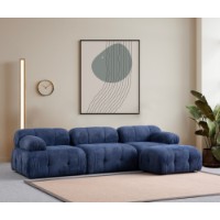 Canapea de colț Atelier Del Sofa Petite 3 Night Blue