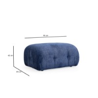 Canapea de colț Atelier Del Sofa Petite 3 Night Blue imaginea #12 — magazin online Desire.md