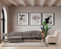 Угловой диван Atelier Del Sofa Costor Left Grey фото №2 — интернет-магазин Desire.md