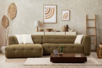 Угловой диван Atelier Del Sofa Cady Left Khaki