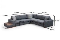 Угловой диван Atelier Del Sofa Loop 6 фото №6 — интернет-магазин Desire.md