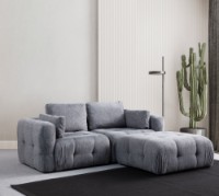 Canapea de colț Atelier Del Sofa Amaris Grey