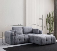 Угловой диван Atelier Del Sofa Amaris Grey фото №10 — интернет-магазин Desire.md