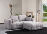 Canapea de colț Atelier Del Sofa Amaris Light Grey