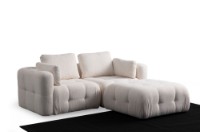 Canapea de colț Atelier Del Sofa Amaris White