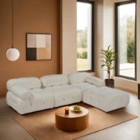 Угловой диван Atelier Del Sofa Bubble Beige фото №2 — интернет-магазин Desire.md