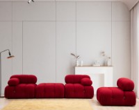 Угловой диван Atelier Del Sofa Bubble Red фото №4 — интернет-магазин Desire.md