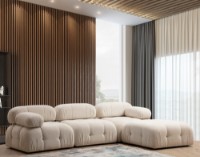Угловой диван Atelier Del Sofa Bubble Cream Bouclette