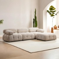 Угловой диван Atelier Del Sofa Bubble Cream Bouclette фото №3 — интернет-магазин Desire.md