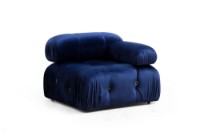 Угловой диван Atelier Del Sofa Bubble Velvet Blue фото №6 — интернет-магазин Desire.md