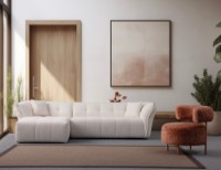 Угловой диван Atelier Del Sofa Boxer Left White фото №5 — интернет-магазин Desire.md
