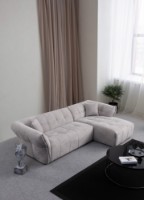 Угловой диван Atelier Del Sofa Boxer Right Light Grey фото №2 — интернет-магазин Desire.md