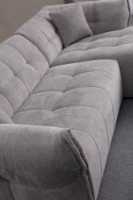 Угловой диван Atelier Del Sofa Boxer Right Light Grey фото №3 — интернет-магазин Desire.md
