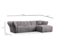 Угловой диван Atelier Del Sofa Boxer Right Light Grey фото №12 — интернет-магазин Desire.md