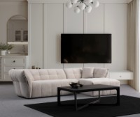 Угловой диван Atelier Del Sofa Boxer Right White
