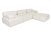 Угловой диван Atelier Del Sofa Doblo Cream фото №3 — интернет-магазин Desire.md