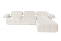 Угловой диван Atelier Del Sofa Doblo Cream фото №6 — интернет-магазин Desire.md