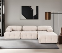 Угловой диван Atelier Del Sofa Doblo Light Brown фото №2 — интернет-магазин Desire.md